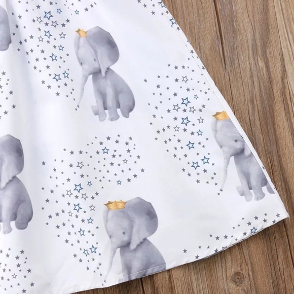 Sold**Boutique flutter elephant princess dress 3 4 - Picture 4 of 4
